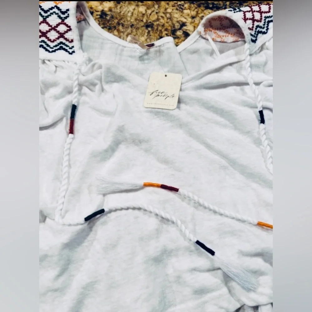 NWT Free People Market Tee Top